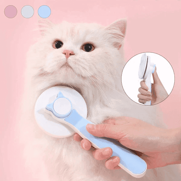 Escova Pet Removedora de Pêlos, Massageadora - CatBrush™ - lojaplanetoferta.com