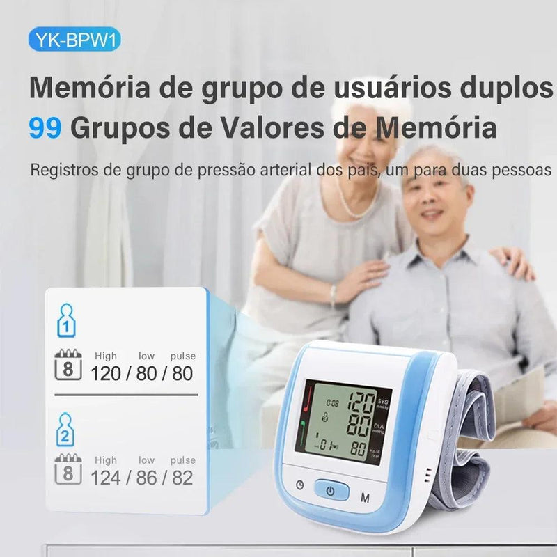 Medidor de Pressão Arterial - Smart Chip® - lojaplanetoferta.com