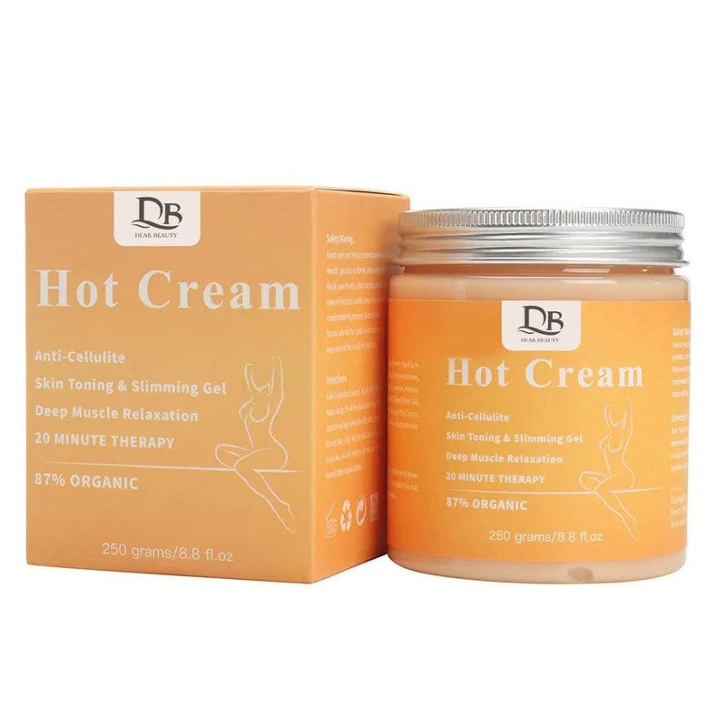 Creme Redutor de Medidas, Anti-Celulite 250mh - Hot Cream - lojaplanetoferta.com